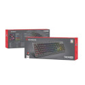 GENESIS Thor 303 keyboard Gaming USB QWERTY US English Black