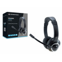 CONCEPTRONIC Headset USB    2m Kabel,Mikro,int.Bed.Stereo sw