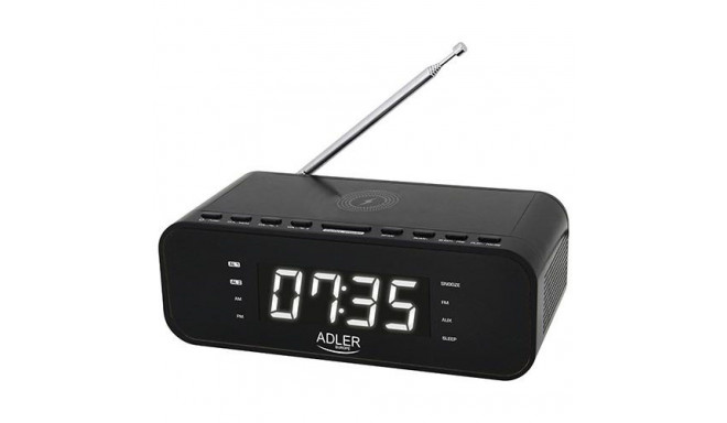 Adler AD 1192B alarm clock Digital alarm clock Black