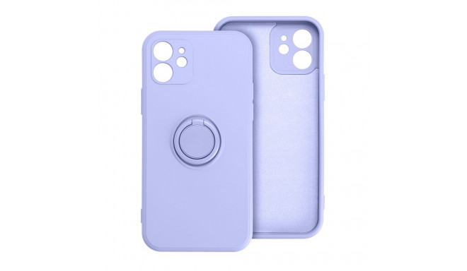 Case for iPhone 16 PLUS Silicone Ring purple