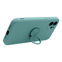 SILICONE RING case for IPHONE 16 Plus green
