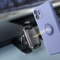 SILICONE RING case for IPHONE 16 Plus violet