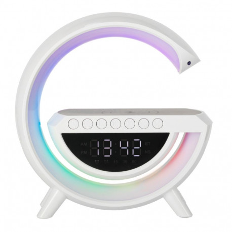 Induktsioonlaadijaga LED-valgus koos raadioga