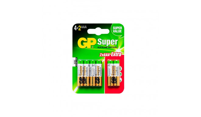 8724# leelispatarei AAA 1.5 LR3 GP Super 6 tk