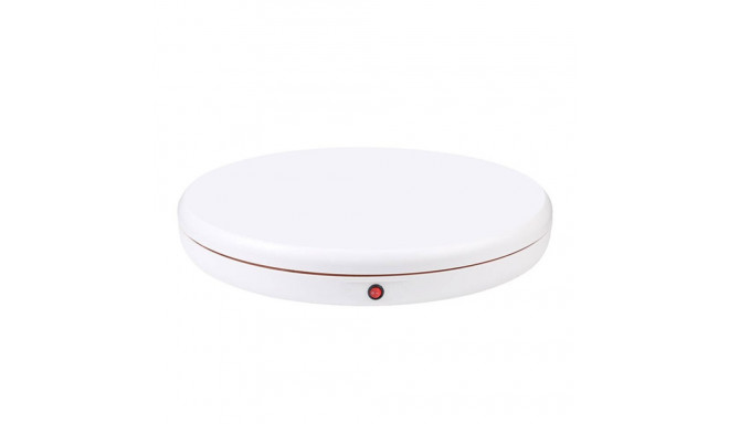 Rotating display stand Puluz 45 cm (white)