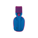 LOGITECH Lightspeed G435 Headset full size Bluetooth / 2.4 GHz radio frequency wireless blue Discord