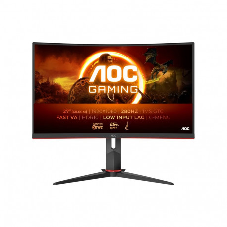 AOC C27G2Z3/BK 27-tolline VA WLED FHD 280Hz monitor