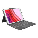 LOGITECH Combo Touch Keyboard and folio case with trackpad backlit Apple Smart connector QWERTY Pan 
