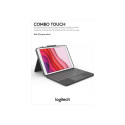 LOGITECH Combo Touch Keyboard and folio case with trackpad backlit Apple Smart connector QWERTY Pan 