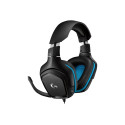 LOGITECH Gaming Headset G432 Headset 7.1 channel full size wired USB 3.5 mm jack black