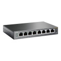 TP-LINK 8-Port Gigabit Desktop PoE Easy Smart Switch. 8 Gigabit RJ45 Ports inkl. 4 PoE Ports. 55W Po