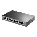 TP-LINK 8-Port Gigabit Desktop PoE Easy Smart Switch. 8 Gigabit RJ45 Ports inkl. 4 PoE Ports. 55W Po