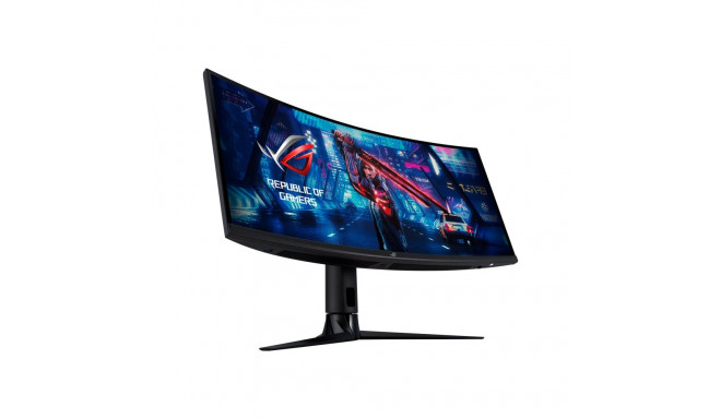 ASUS ROG Strix XG349C mängur 34-tolline UWQHD IPS WLED kumer 1900R 180Hz 400cd/m2 1ms 1000:1 HDMI DP