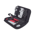 INTELLINET 4 Tool Network Kit Composed of LAN Tester LSA punch down tool Crimping Tool and Cut and S