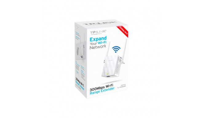 TP-LINK 300MBit WLAN N kordaja seinakinnitusega Qualcomm kiibistik 2T2R 2.4GHz 802.11b/g/n 1 10/100M