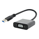 GEMBIRD AB-U3M-VGAF-01 Gembird USB 3.0 to VGA video adapter, black, blister