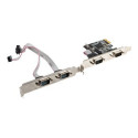 LANBERG PCE-DB9-004 Lanberg PCI Express->COM 9PIN X4 + Low profile bracket