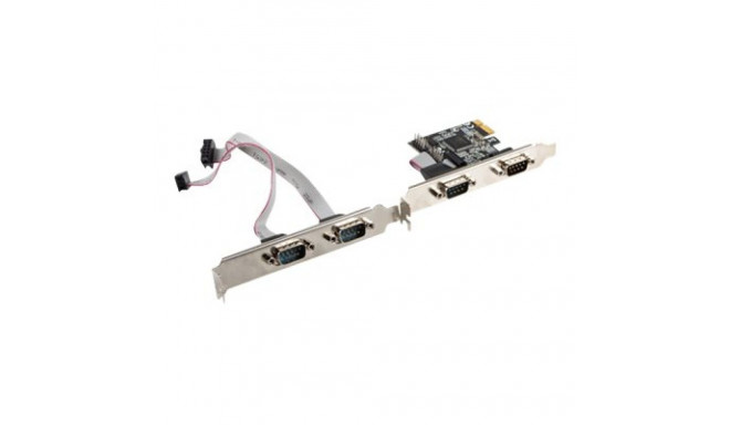 LANBERG PCE-DB9-004 Lanberg PCI Express->COM 9PIN X4 + Low profile bracket