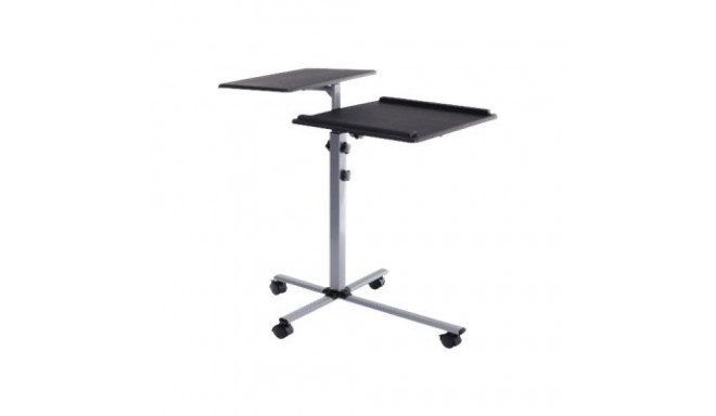 TECHLY 101485 Techly Universal projector / notebook trolley with two adjustable shelves black