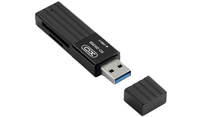 XO memory card reader DK05B 2in1 USB 3.0, black