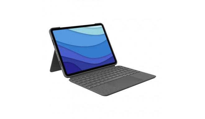 LOGITECH Combo Touch Keyboard and folio case with trackpad backlit Apple Smart connector QWERTY oxfo