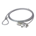 LOGILINK NBS002 Security wire silver Features 1.5m