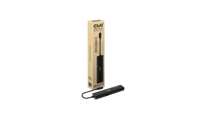 CLUB 3D USB TYPE C 7 IN 1 HUB TO HDMI 4K60HZ+SDTF CARD SLOT+2XUSBA + USB C PD +RJ45