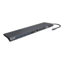 ICYBOX IB-DK2102-C IcyBox Docking Station, USB Type-C, HDMI, miniDP, VGA