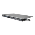 ICYBOX IB-DK2102-C IcyBox Docking Station, USB Type-C, HDMI, miniDP, VGA