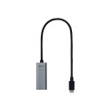 I-TEC USB-C Metal 2.5Gbps Ethernet Adapter 1x USB-C to RJ-45 LED compatible with Thunderbolt 3