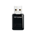 TP-LINK N300 WLAN Mini-USB-Adapter 2.4GHz 802.11b/g/n QSS-Taste Autorun-Tool supports Windows XP/Vis