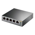 TP-LINK 5-Port Gigabit Desktop Switch with 4-Port PoE 5 Gigabit RJ45 ports including 4 PoE ports 56W