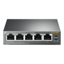 TP-LINK 5-Port Gigabit Desktop Switch with 4-Port PoE 5 Gigabit RJ45 ports including 4 PoE ports 56W