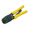 DIGITUS Multi Modular Crimping Tool full metal suitable for 4P2C 4P4C 6P4C 6P6C 8P8C incl. stripper 