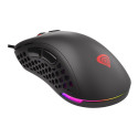 NATEC Genesis ultralight gaming mouse Xenon 800 16000 DPI RGB black PMW3389