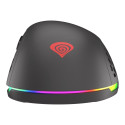 NATEC Genesis ultralight gaming mouse Xenon 800 16000 DPI RGB black PMW3389
