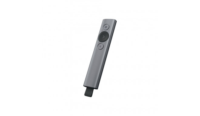 LOGITECH Spotlight Plus Presentation remote control 3 buttons slate