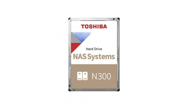 TOSHIBA N300 NAS Hard Drive 8TB SATA 3.5inch 7200rpm 256MB Retail