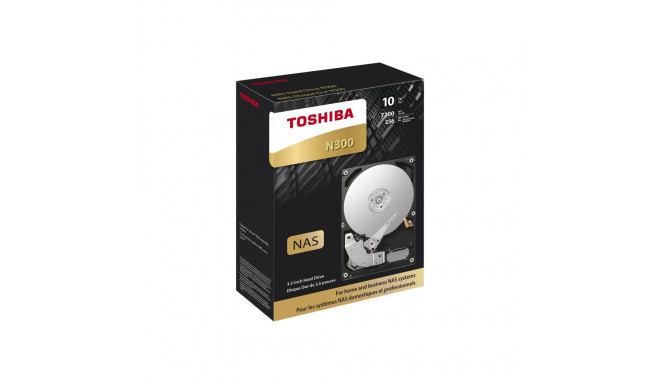 TOSHIBA N300 NAS Hard Drive 10TB 256MB SATA 3.5