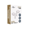 ART BT HEADPHONES WITH HQ MICROPHONE TWS USB-C white