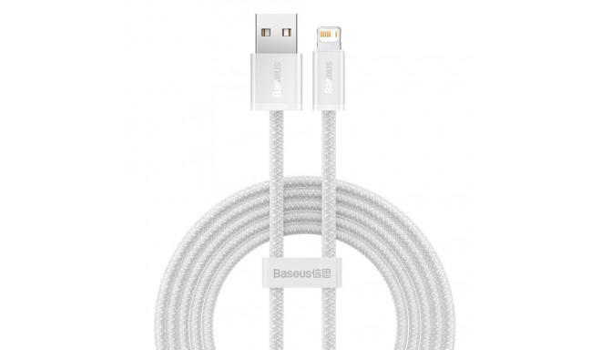 Baseus Dynamic cable USB to Lightning, 2.4A, 2m (White)