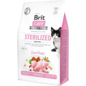 BRIT Care Grain-Free Sterilized Sensitive - dry cat food - 400 g