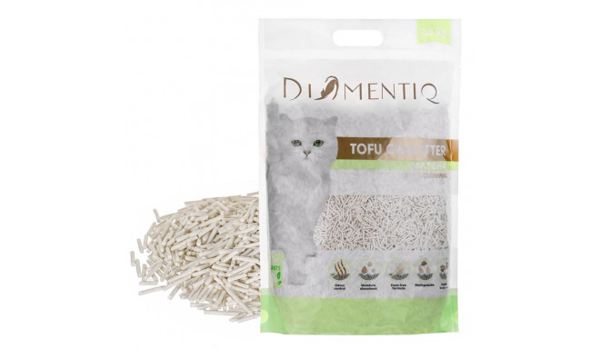 DIAMENTIQ Tofu Matcha Ultra clumping - plant-based litter - 2.5 kg