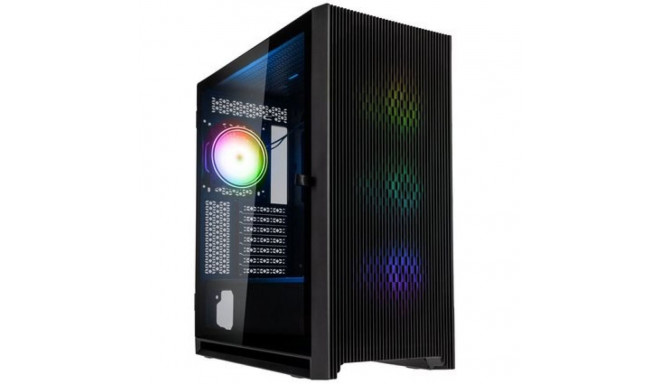 Kolink UNITY LATERAL ARGB arvutikorpus Midi Tower Must