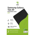 V11T69C1 GECKO EasyClick kaas Eco Samsung Galaxy TAB A9 jaoks, äratus-/alustusfunktsioon, must