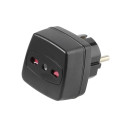 Travel adapter Italy,I socket-Schuko plug