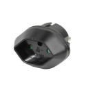 Travel adapter Switzerland,CH socket-Schuko plug