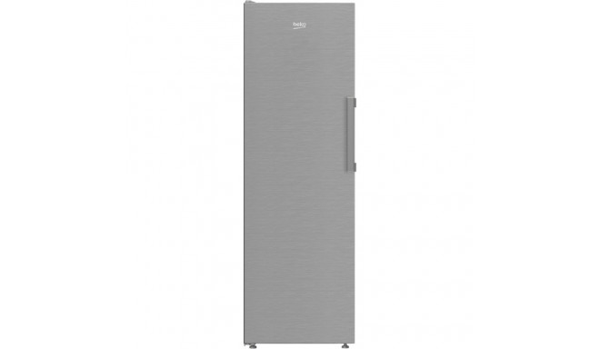 BEKO Upright Freezer B3RMFNE314XB, Energy class E, 186.5 cm, 286L, Inox color