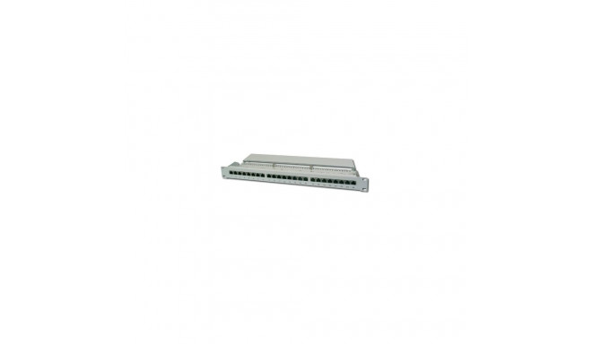 Digitus Patchpanel DN-91524S light gray, 19", Cat.5e, geschirmt