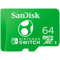 SanDisk Nintendo MicroSDXC UHS-I card for Nintendo Switch, Yoshi Edition- 64GB, Up to 100MB/s read; 